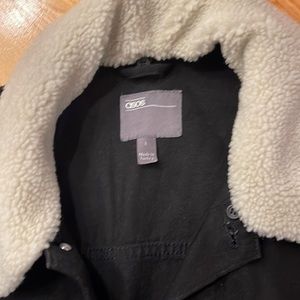 ASOS Black Denim w/removable collar